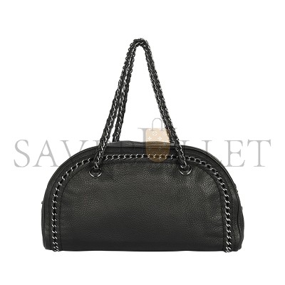 CHANEL GRAINED CALFSKIN LUXE LIGNE BOWLER BAG (33*17*15cm)
